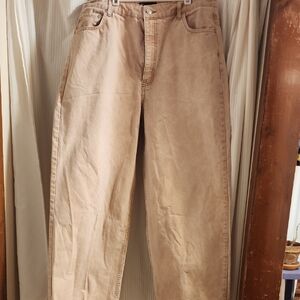 ASOS Super Wide Leg Washed  Denim